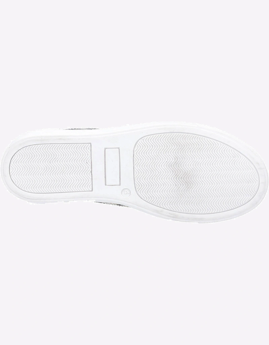 Hush Puppies Tessa Leather Womens Trainers Python