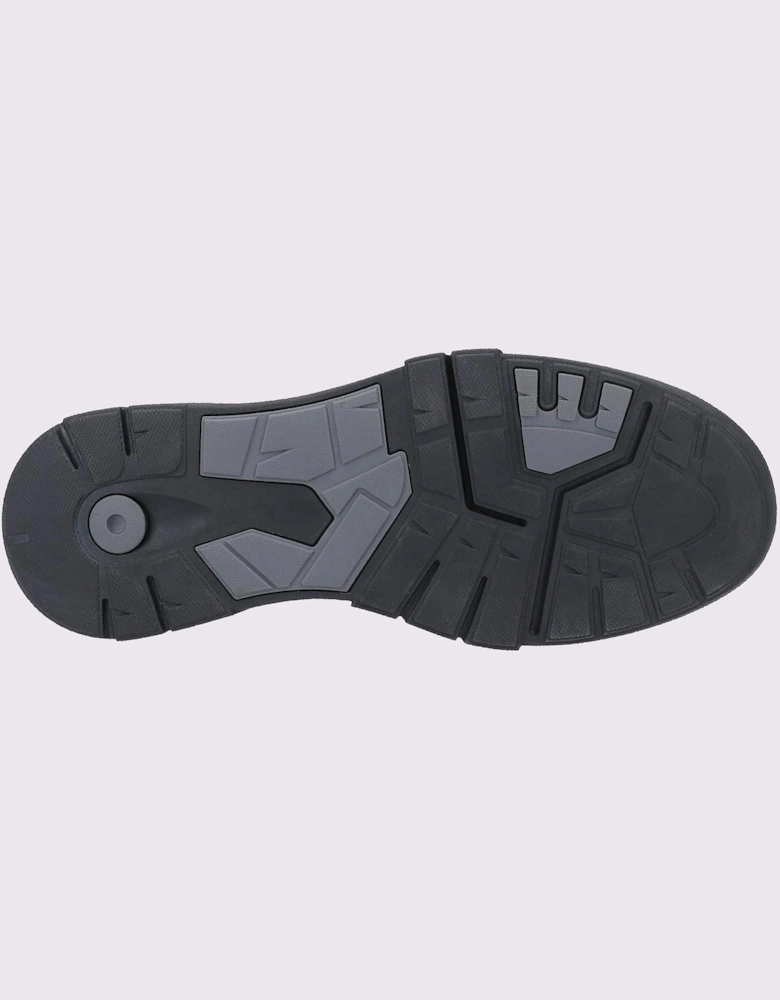 Hush Puppies Finley Leather Memory Foam Shoes Black