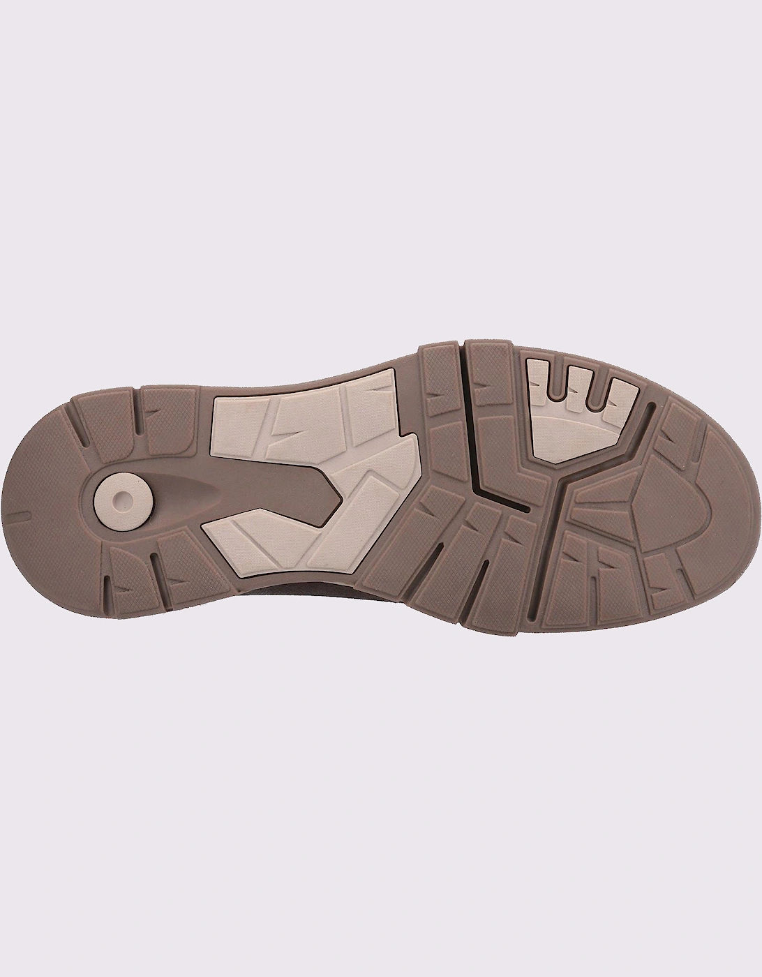 Hush Puppies Fletcher Memory Foam Slip On Mens Shoes Coffee