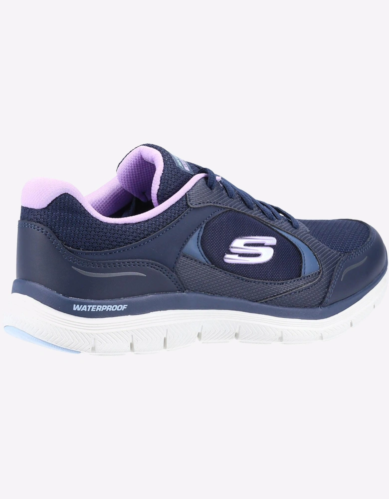 Skechers Flex Appeal 4.0 True Clarity Womens Trainers Navy/Lavender