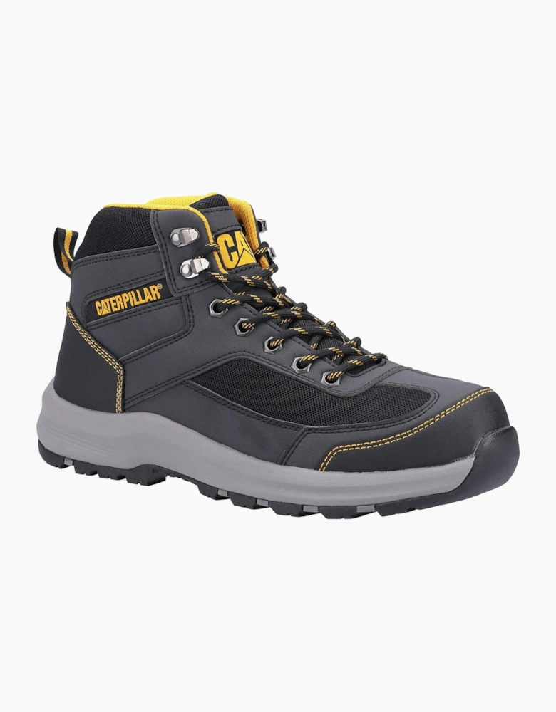 Caterpillar Safety Caterpillar Elmore Mid Safety Hiker Boot Mens Grey