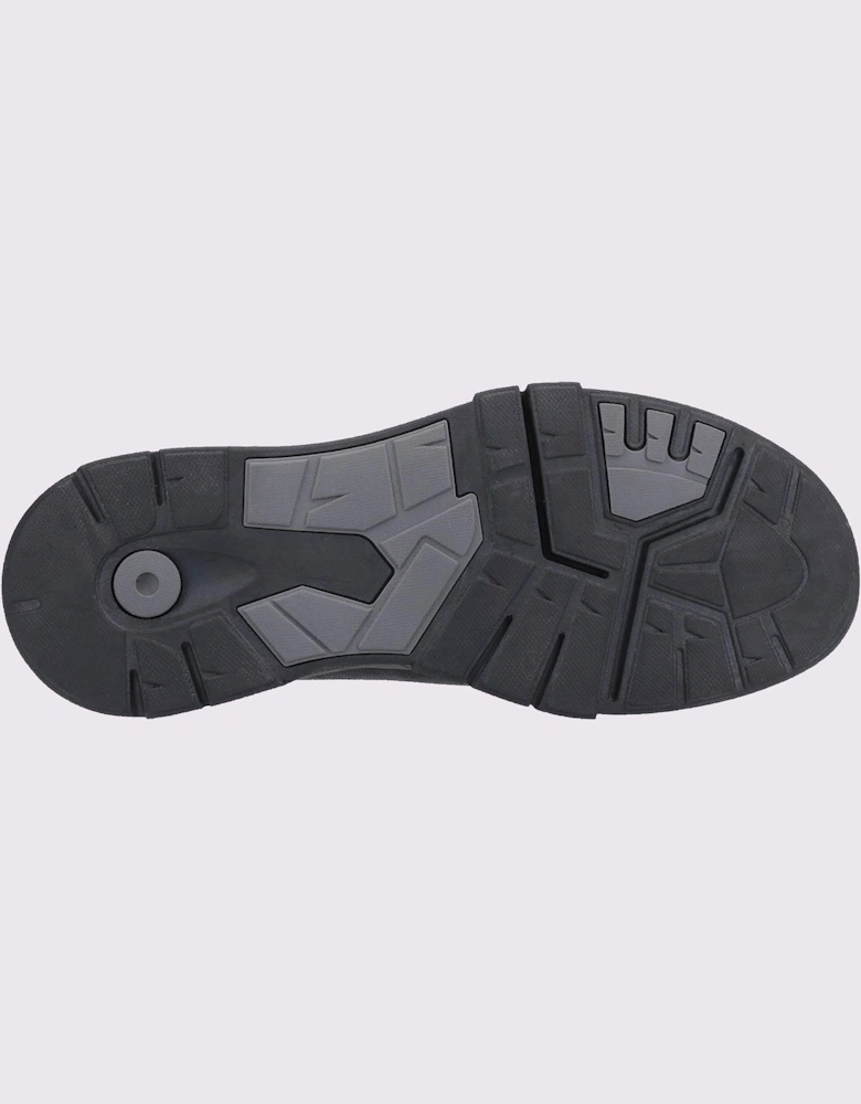 Hush Puppies Fletcher Memory Foam Slip On Mens Shoes Black