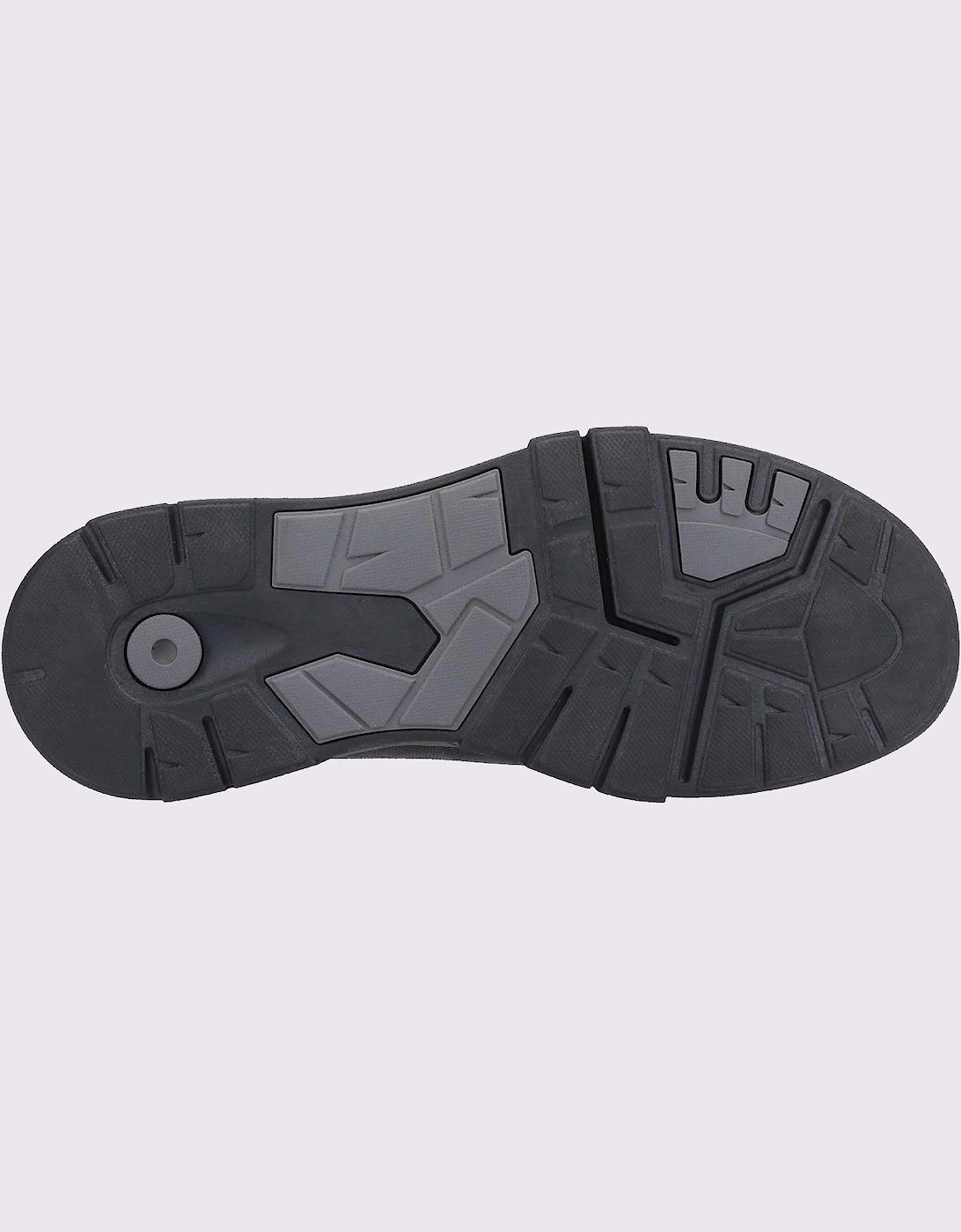 Hush Puppies Fletcher Memory Foam Slip On Mens Shoes Black