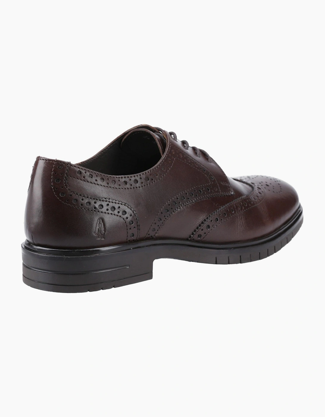 Hush Puppies Santiago Memory Foam Mens Shoes Brown