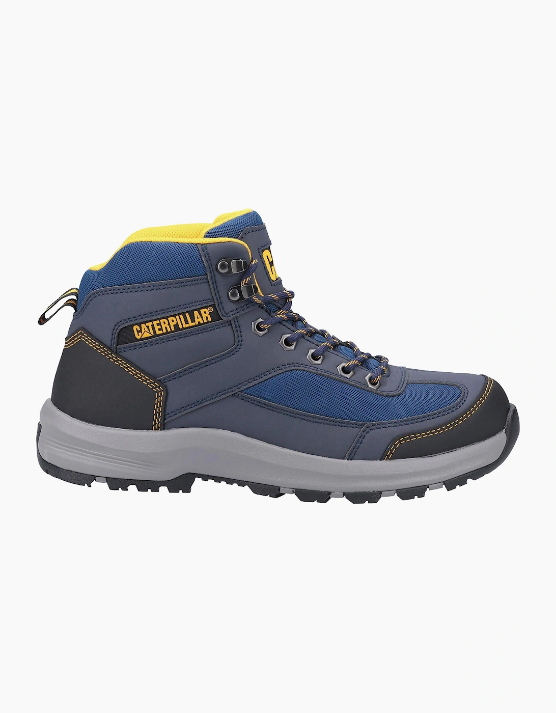 Caterpillar Safety Caterpillar Elmore Mid Safety Hiker Boot Mens Navy