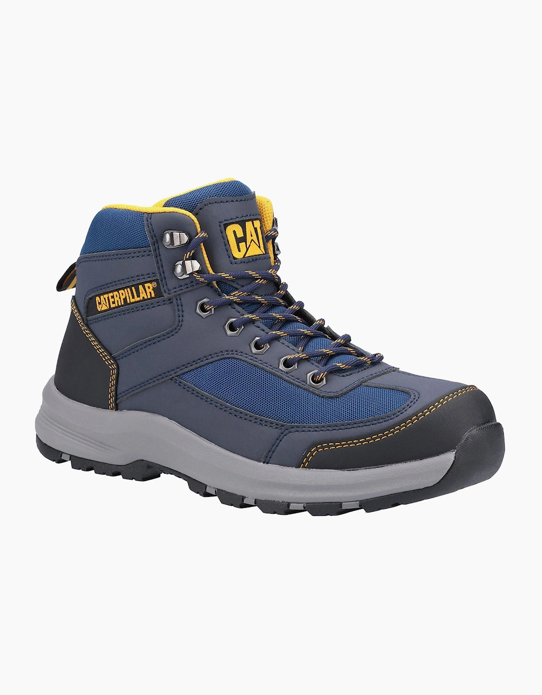 Caterpillar Safety Caterpillar Elmore Mid Safety Hiker Boot Mens Navy