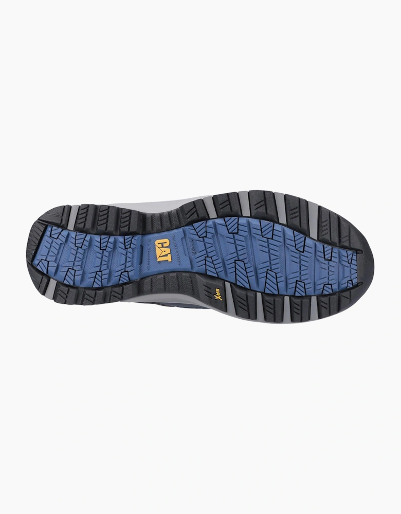 Caterpillar Safety Caterpillar Elmore Mid Safety Hiker Boot Mens Navy