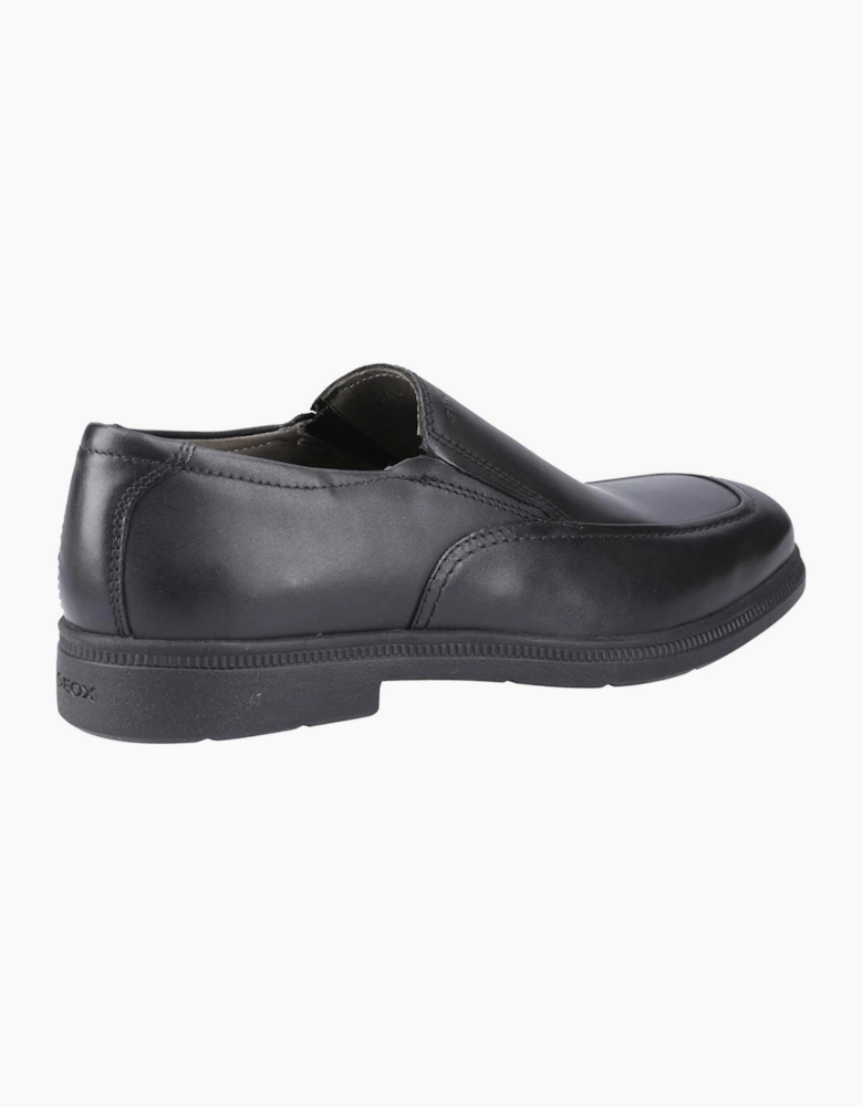 Geox Federico Mens Leather Shoes Black