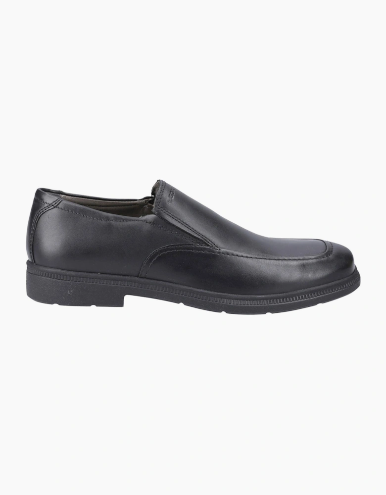 Geox Federico Mens Leather Shoes Black