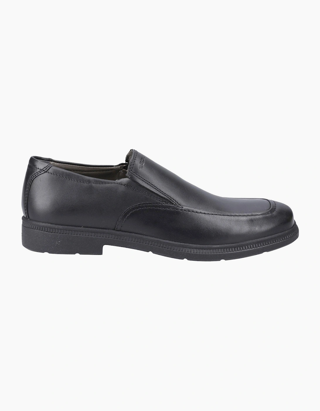 Geox Federico Mens Leather Shoes Black