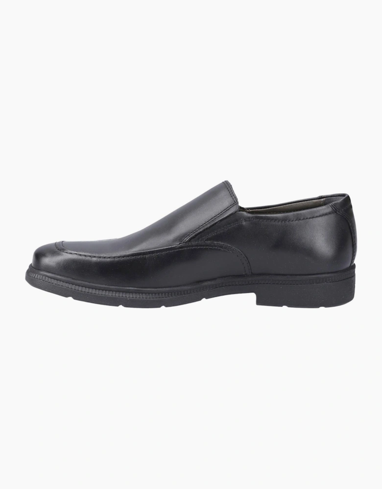 Geox Federico Mens Leather Shoes Black