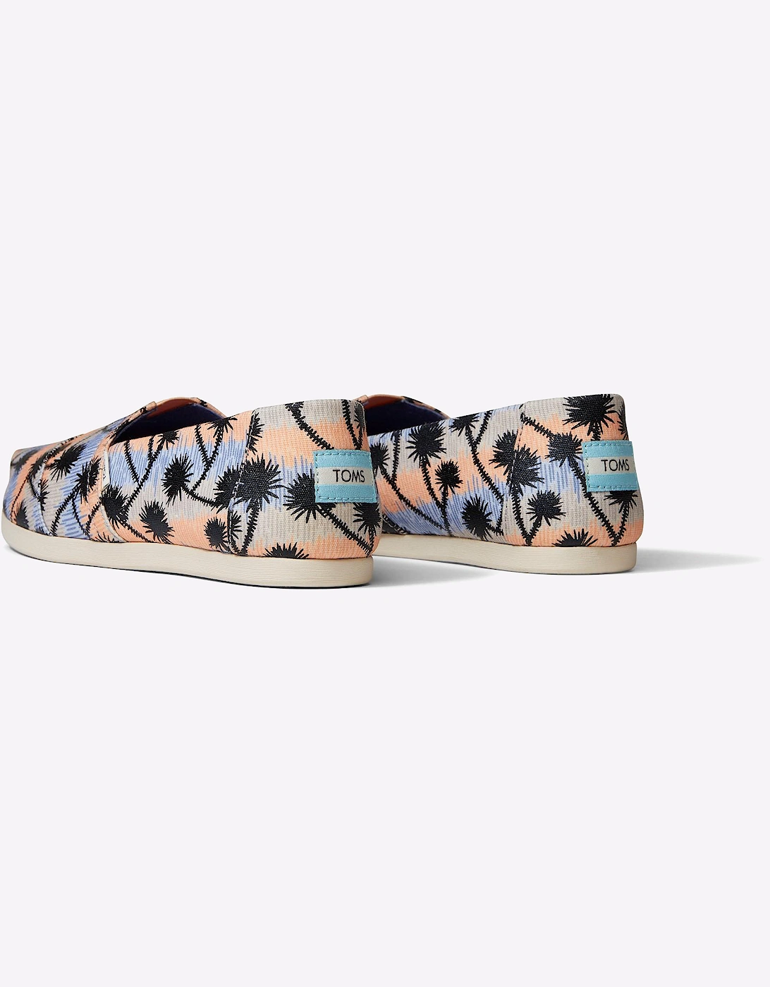 Toms Alpargata Joshua Tree Womens Shoes Multi / Blue / Peach