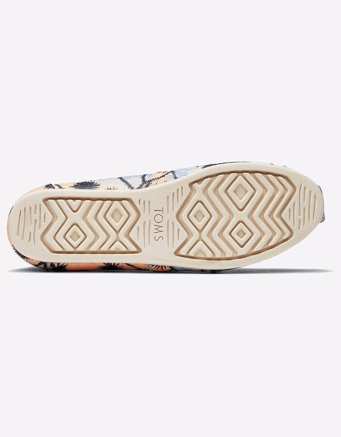 Toms Alpargata Joshua Tree Womens Shoes Multi / Blue / Peach