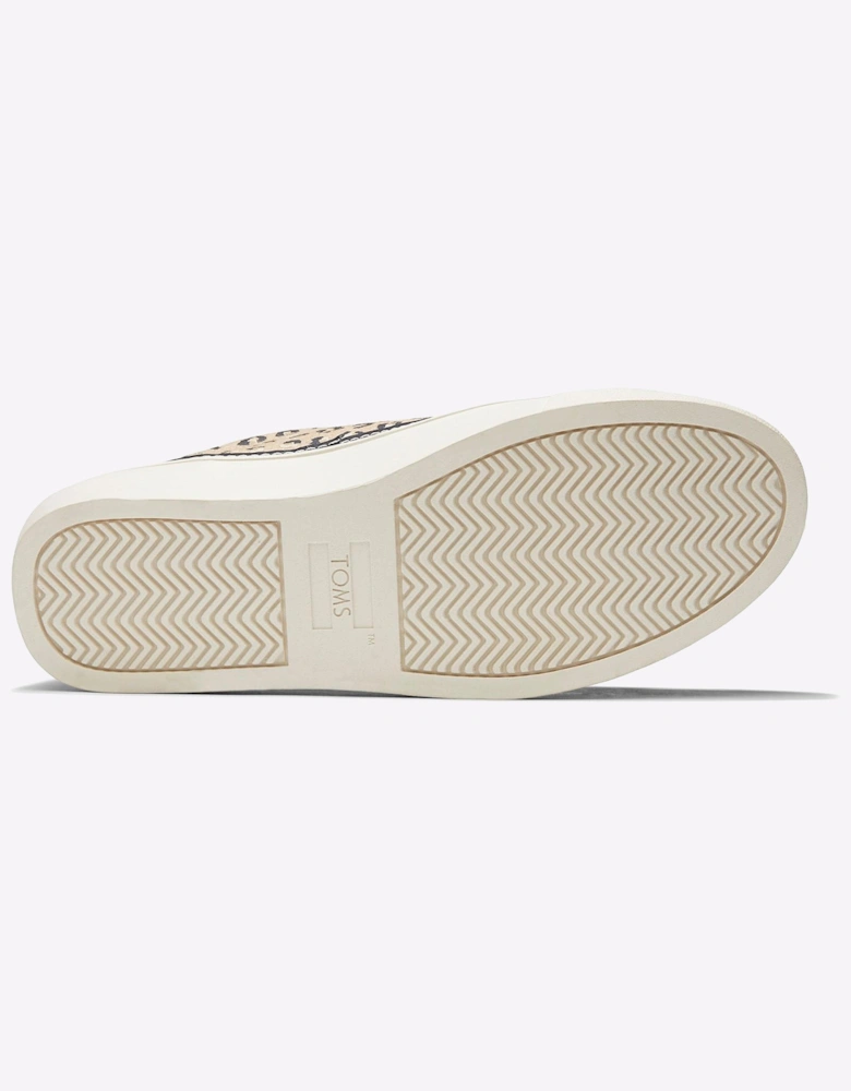 Toms Alex Cheetah Womens Shoes Natural