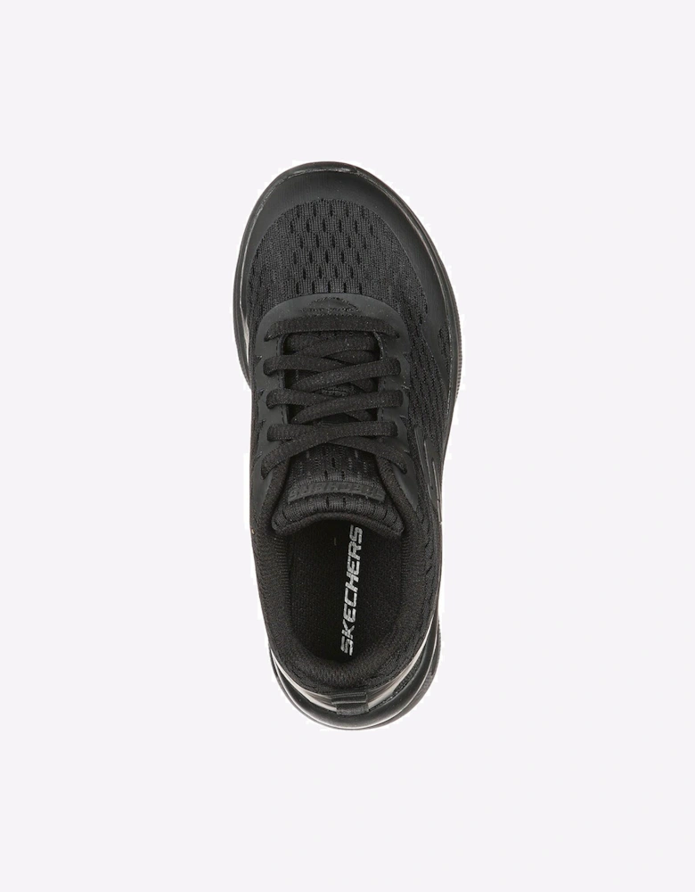 Skechers Microspec Max Junior Trainers Black Textile & Trim
