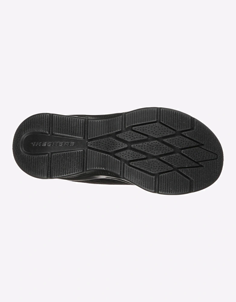 Skechers Microspec Max Junior Trainers Black Textile & Trim