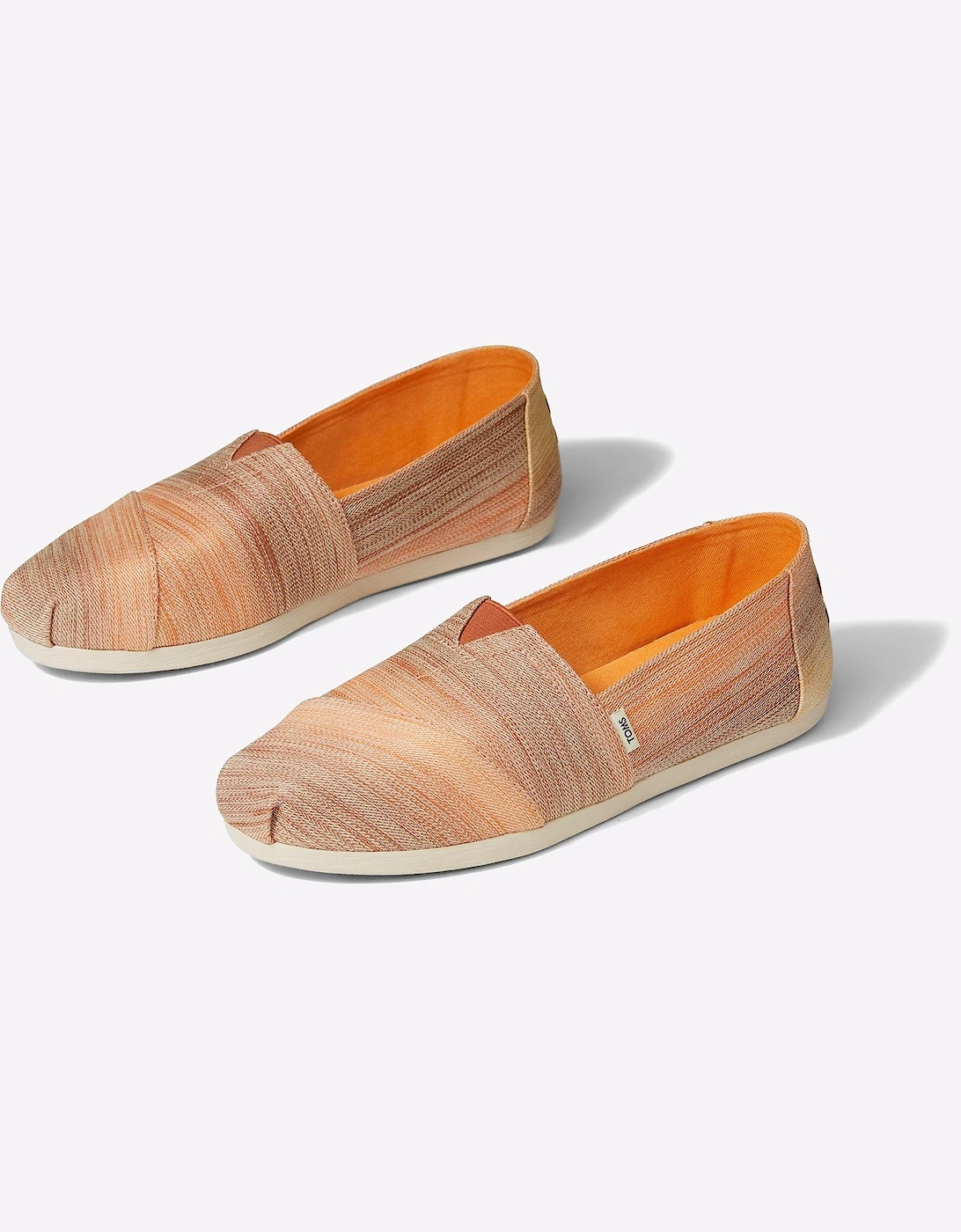 Toms Alpargata Sunset Ombre Woven Womens Shoes Brown Multi