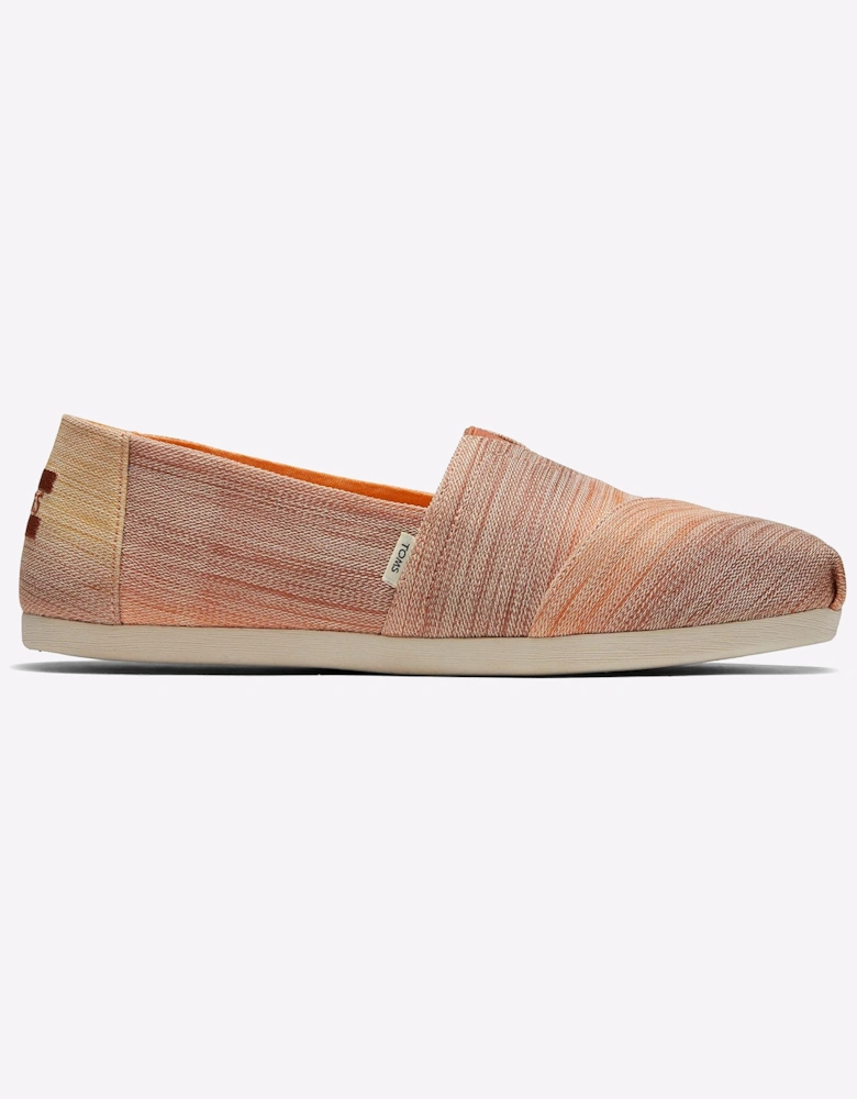Toms Alpargata Sunset Ombre Woven Womens Shoes Brown Multi