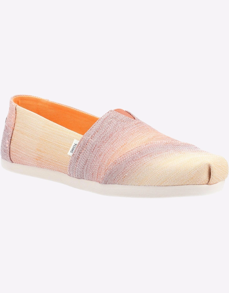 Toms Alpargata Sunset Ombre Woven Womens Shoes Brown Multi