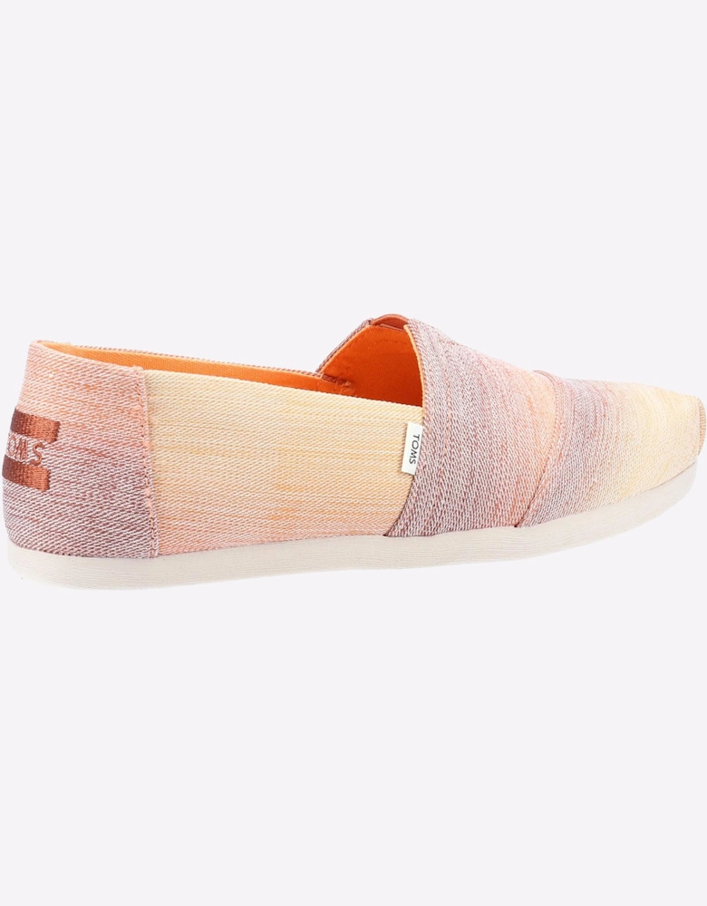 Toms Alpargata Sunset Ombre Woven Womens Shoes Brown Multi