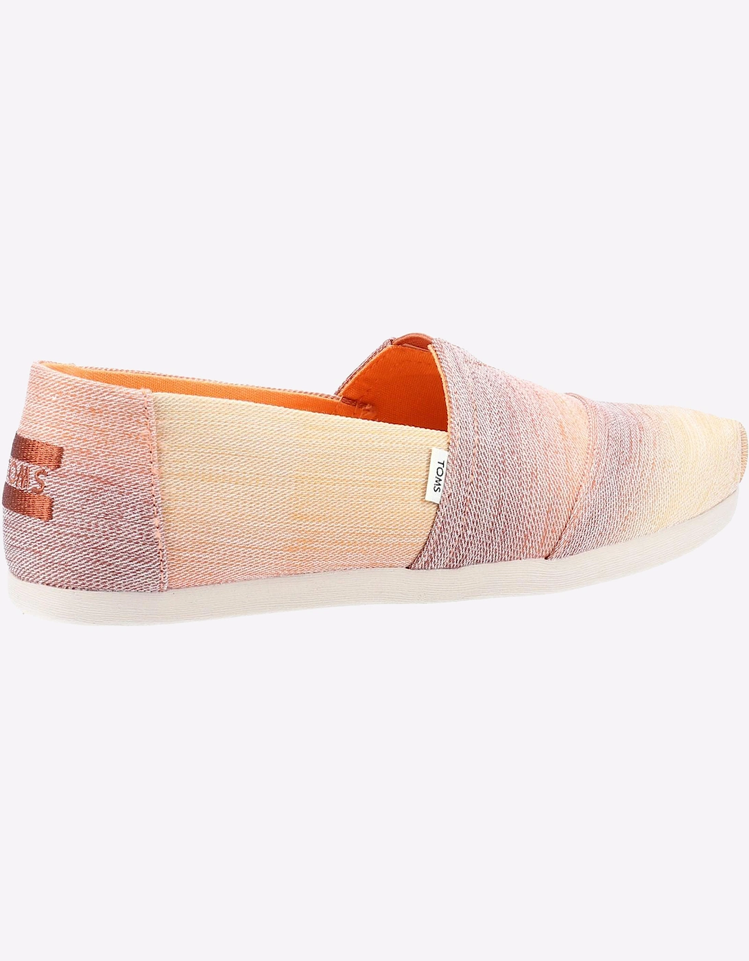 Toms Alpargata Sunset Ombre Woven Womens Shoes Brown Multi