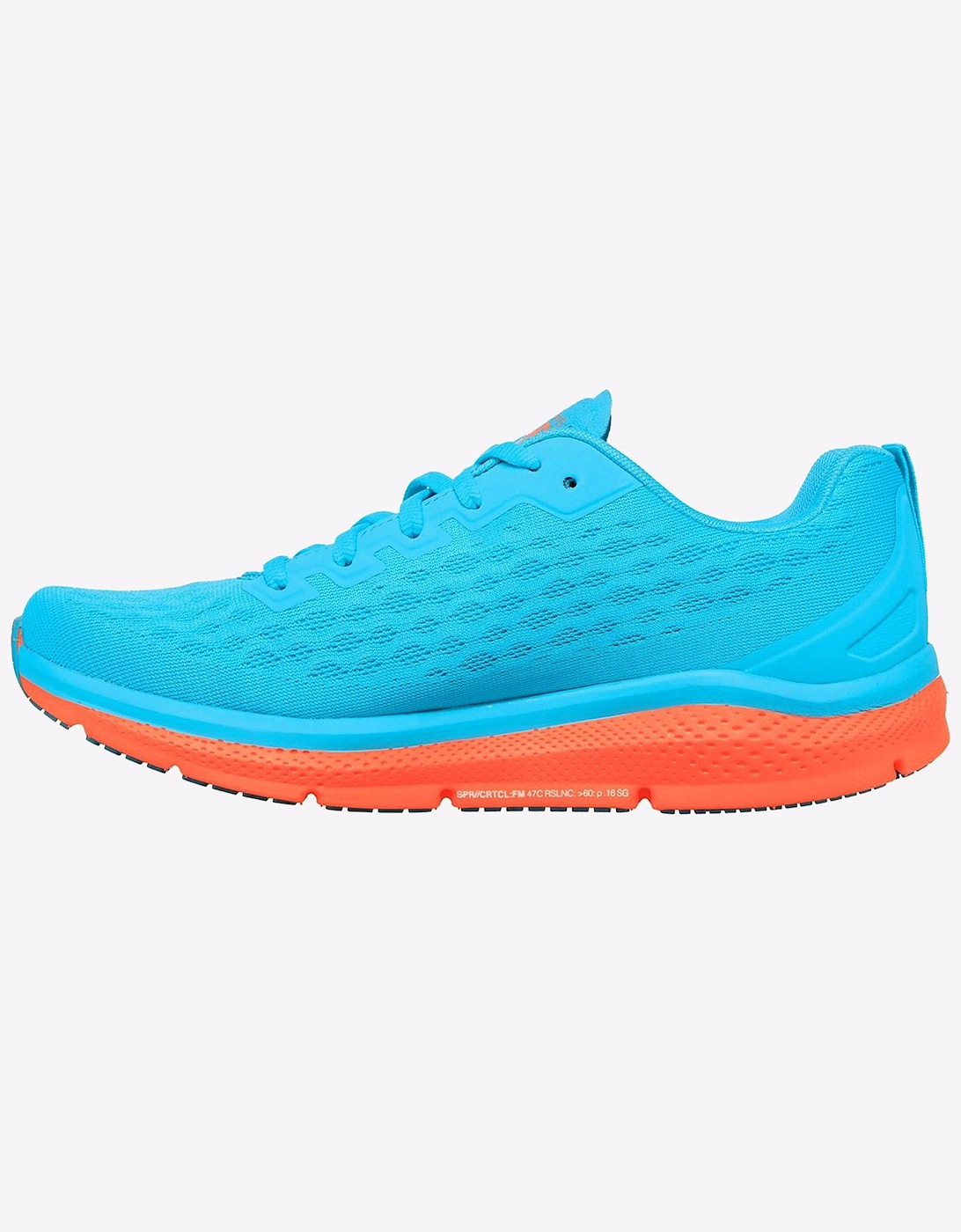 Skechers Go Run Ride 9 Mens Sports Shoes Blue/Coral