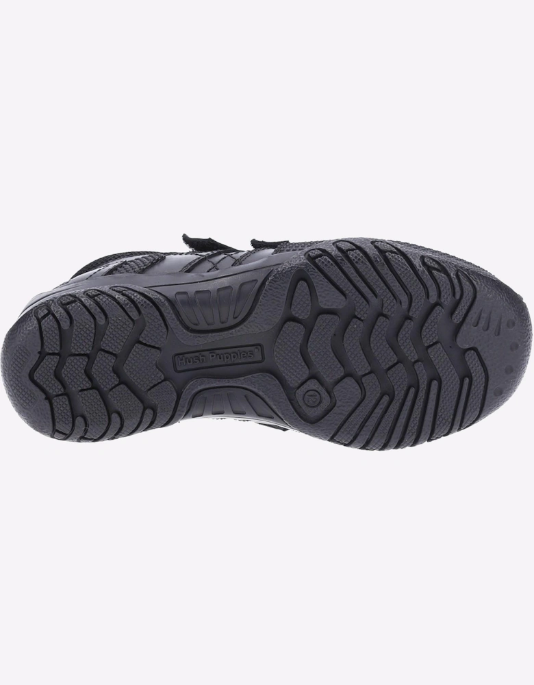 Hush Puppies Jezza Junior Boys Boots Black
