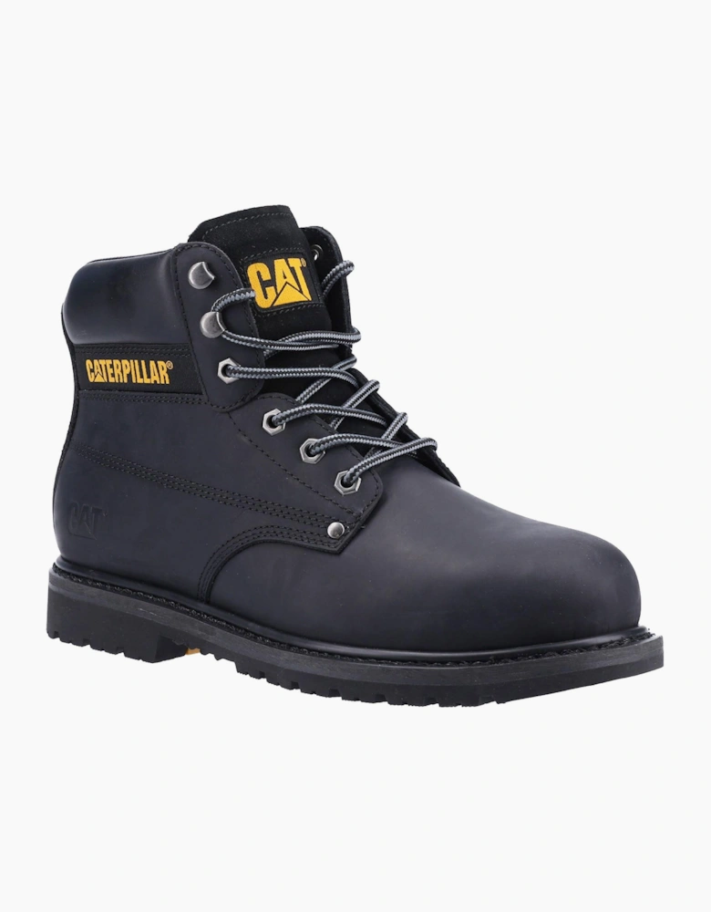 Caterpillar Safety Caterpillar Powerplant S3 GYW Safety Boots Mens Black
