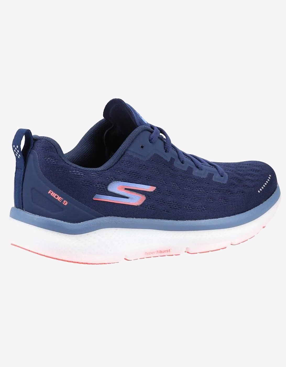 Skechers Go Run Ride 9 Sports Shoes Womens Navy/Purple