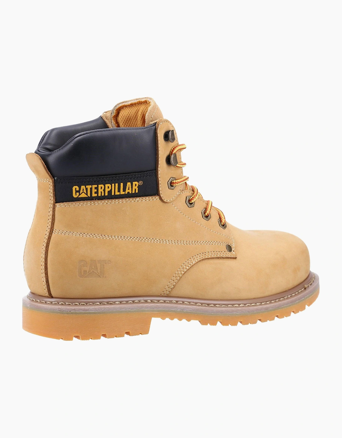 Caterpillar Safety Caterpillar Powerplant S3 GYW Safety Boot Mens Honey