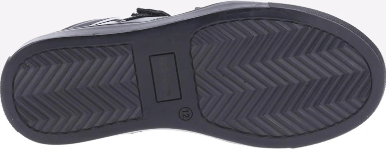 Hush Puppies Seth Leather Junior Shoes Black