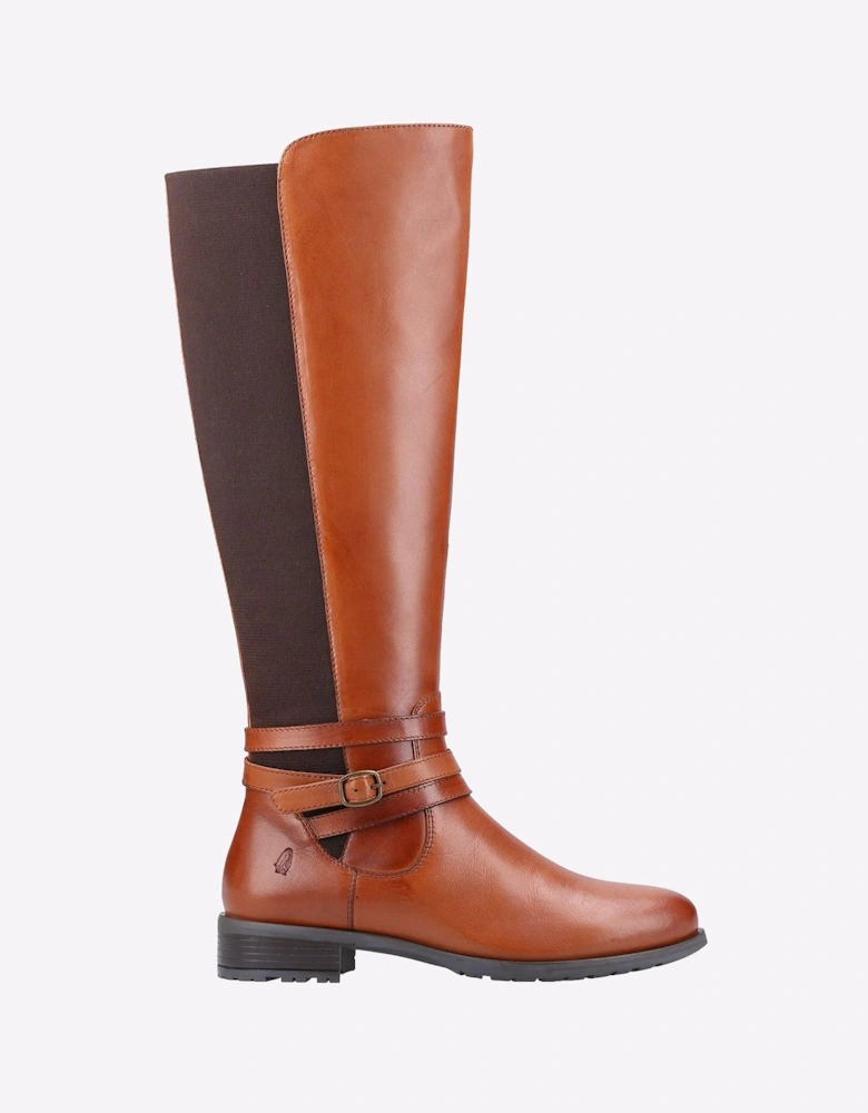 Hush Puppies Vanessa Calf Womens Boots Tan