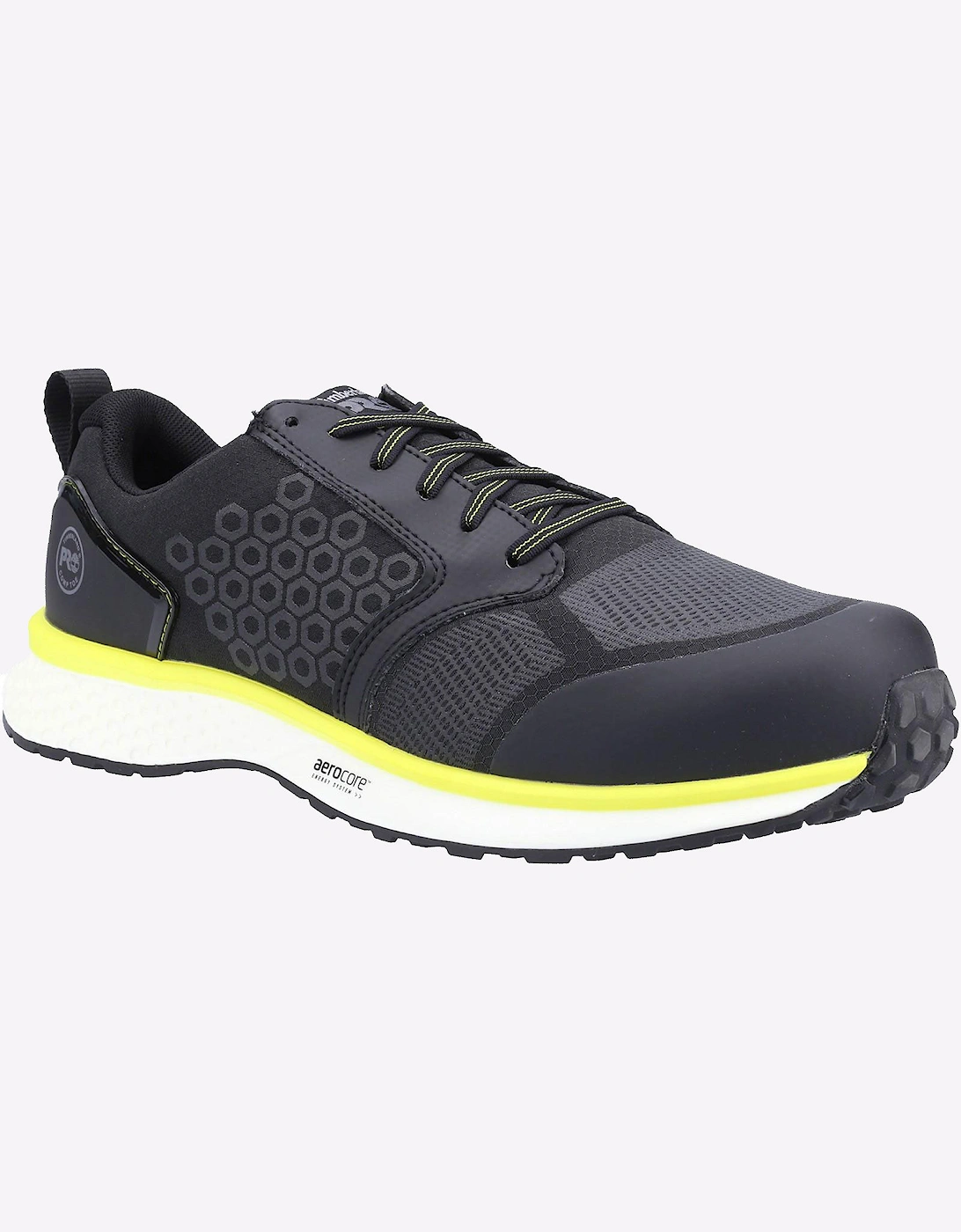 Timberland Pro Reaxion Composite Safety Trainer Mens Black/Yellow