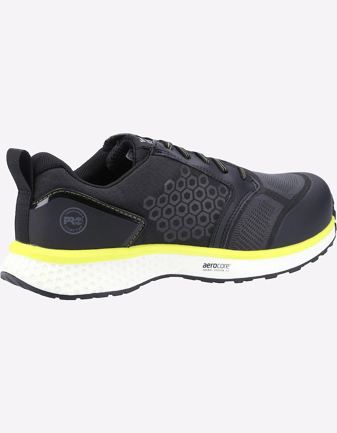 Timberland Pro Reaxion Composite Safety Trainer Mens Black/Yellow