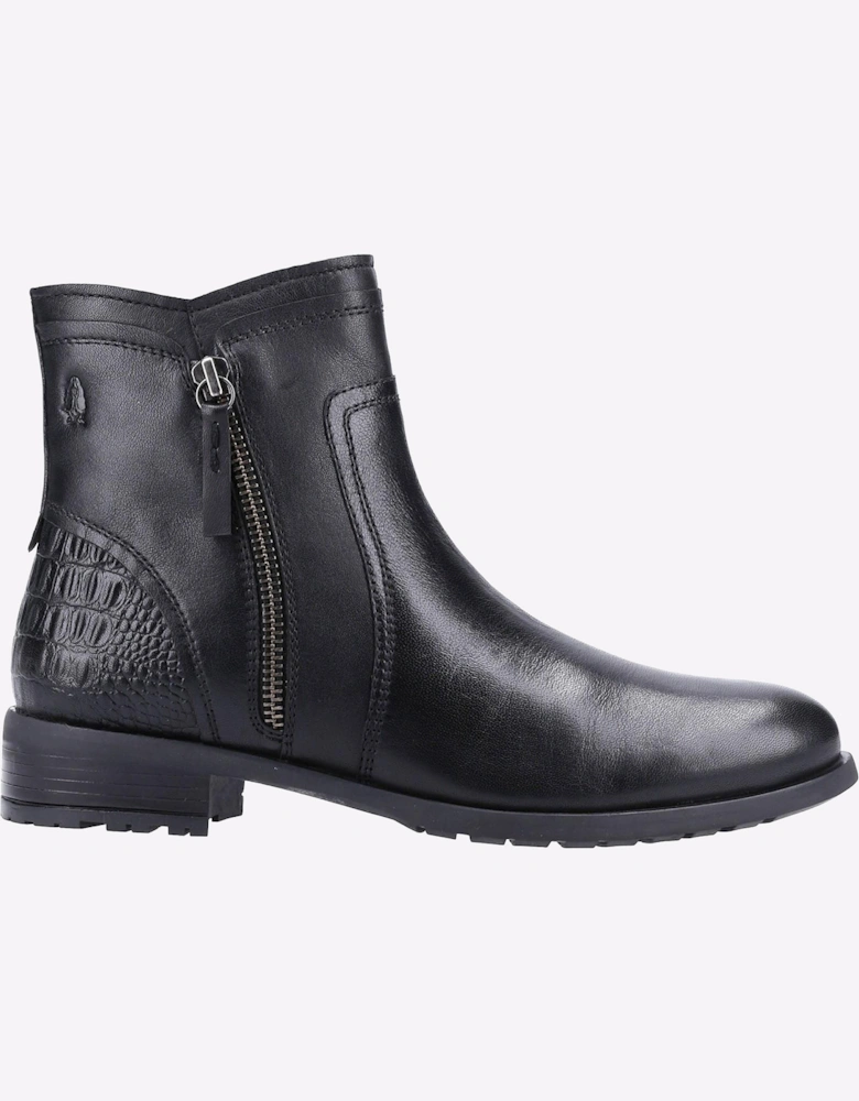 Hush Puppies Scarlett Ankle Boot Memory Foam Womens Black