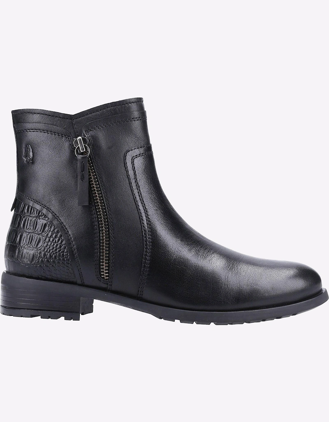 Hush Puppies Scarlett Ankle Boot Memory Foam Womens Black
