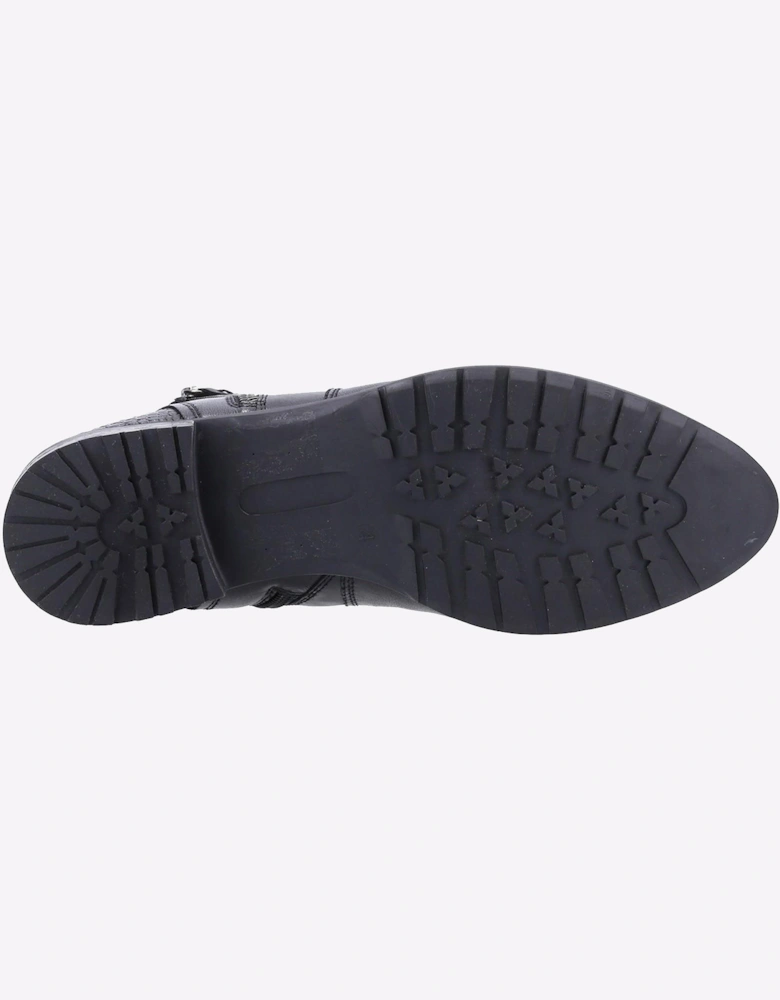 Hush Puppies Scarlett Ankle Boot Memory Foam Womens Black