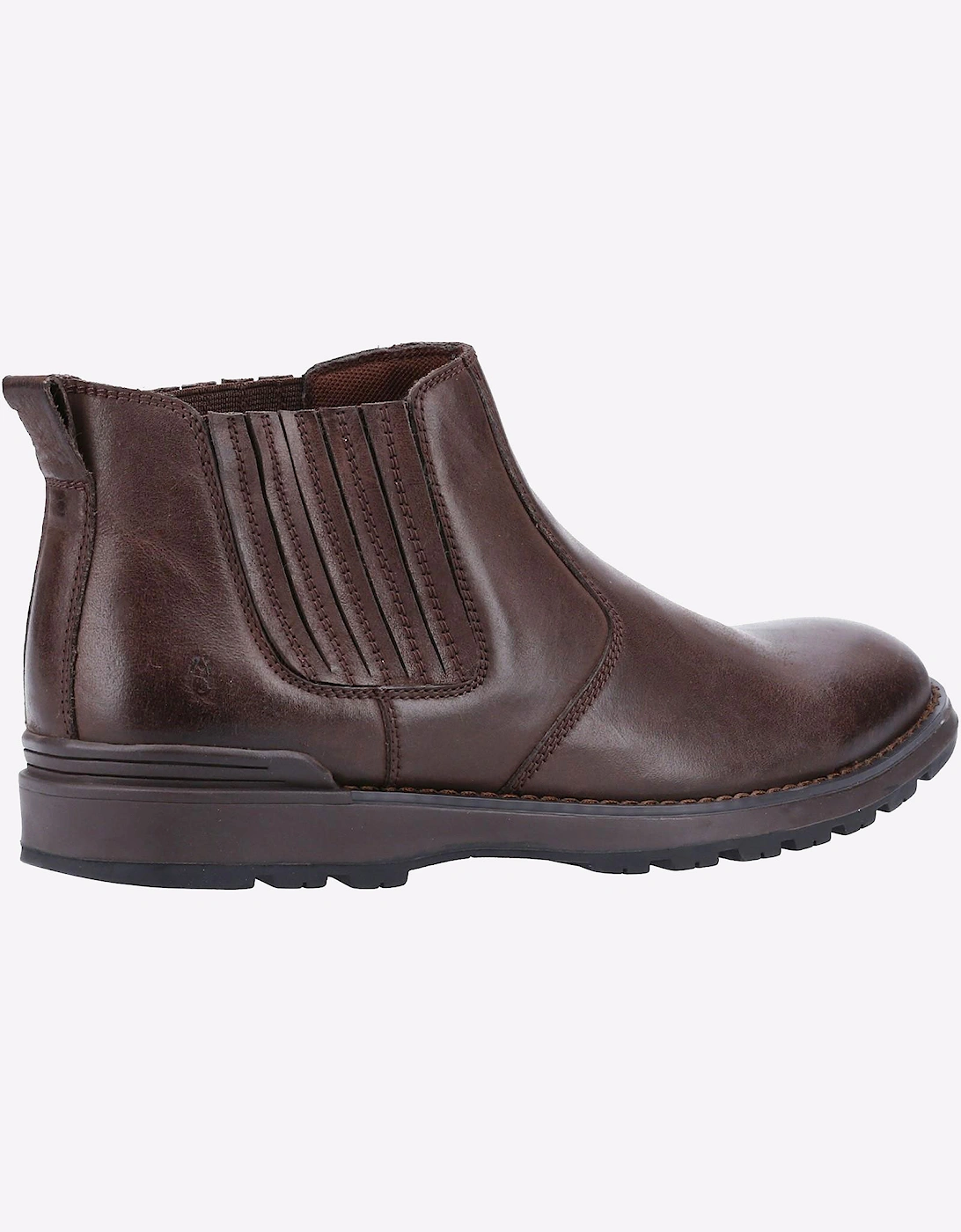 Hush Puppies Gary Memory Foam Mens Chelsea Boots Brown