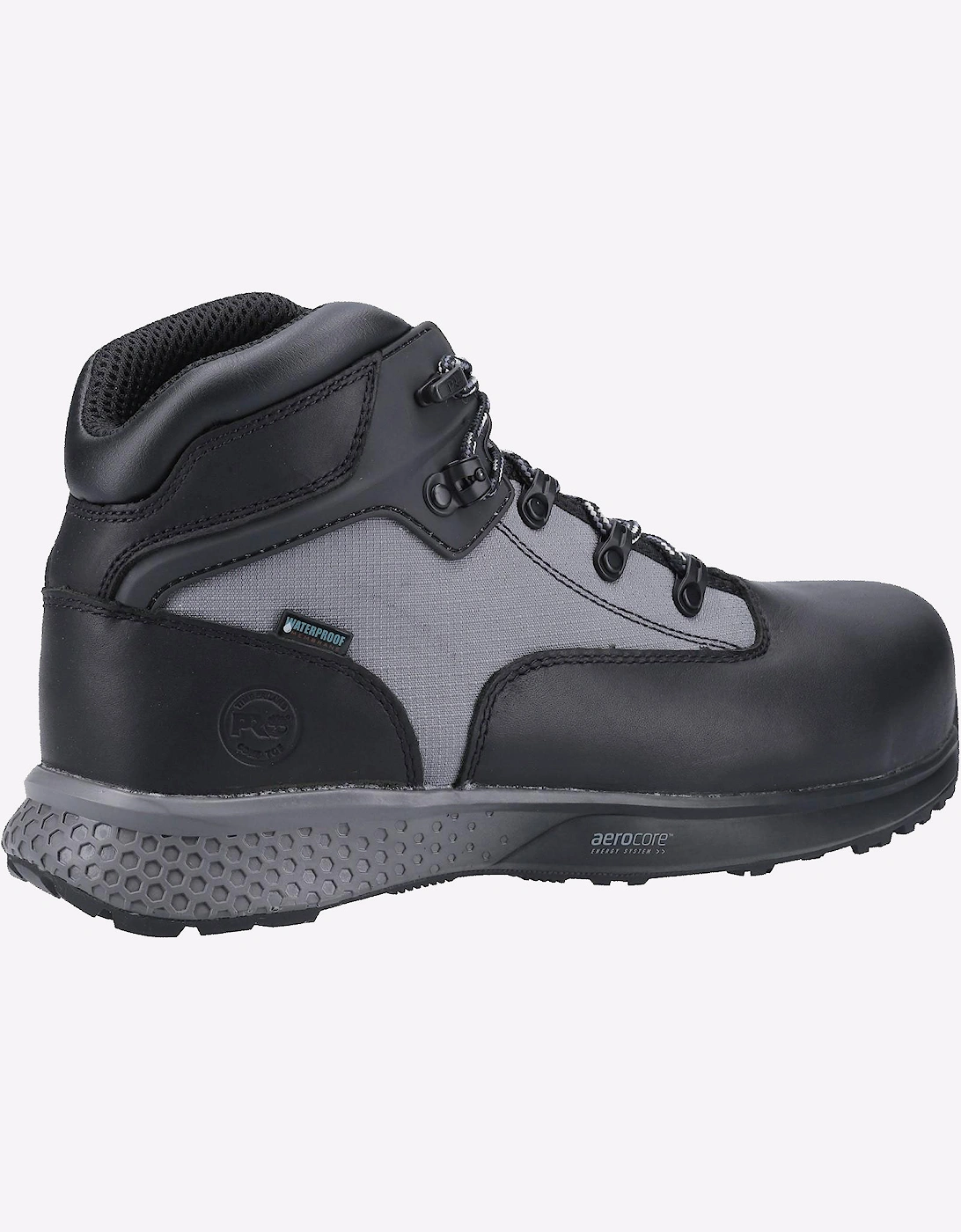 Timberland Pro Euro Hiker Safety Boot Waterproof Mens Black/Grey