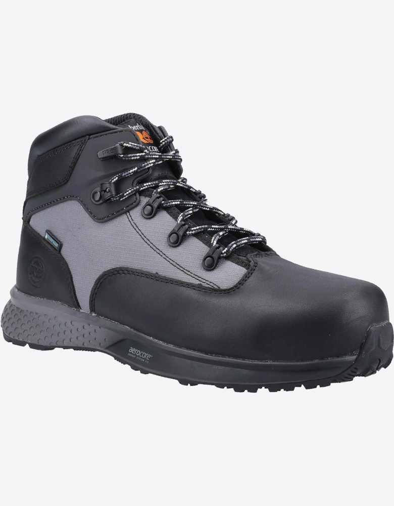 Timberland Pro Euro Hiker Safety Boot Waterproof Mens Black/Grey