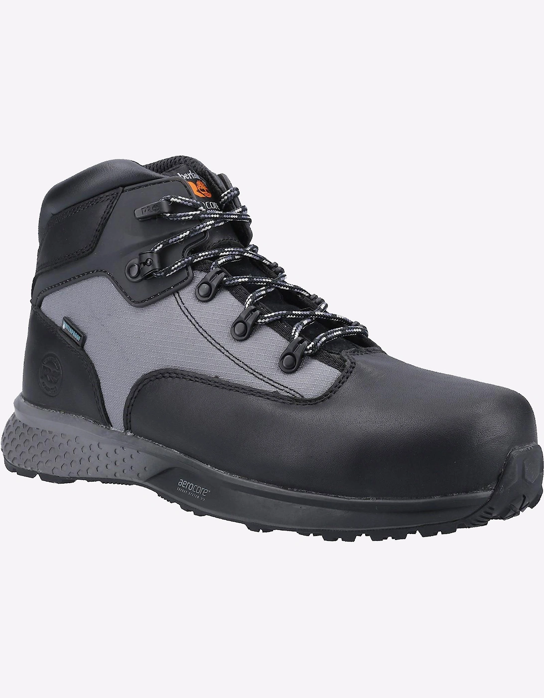 Timberland Pro Euro Hiker Safety Boot Waterproof Mens Black/Grey