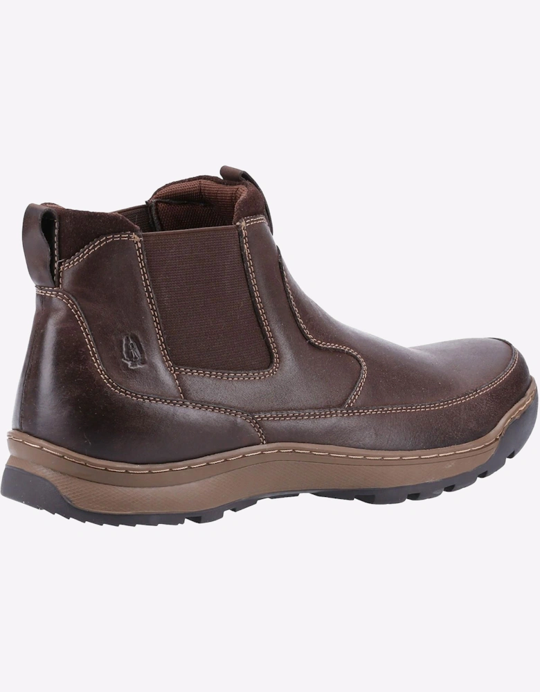 Hush Puppies Gavin Memory Foam Boots Mens Brown