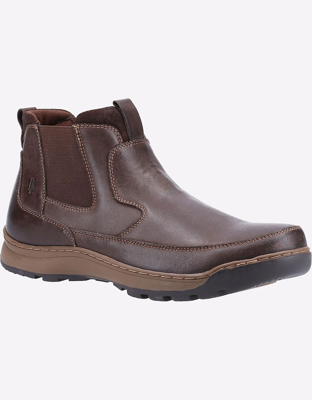 Hush Puppies Gavin Memory Foam Boots Mens Brown