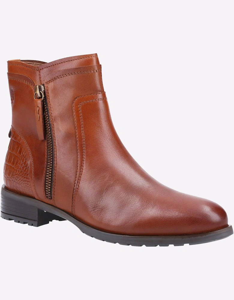Hush Puppies Scarlett Womens Ankle Boots Tan