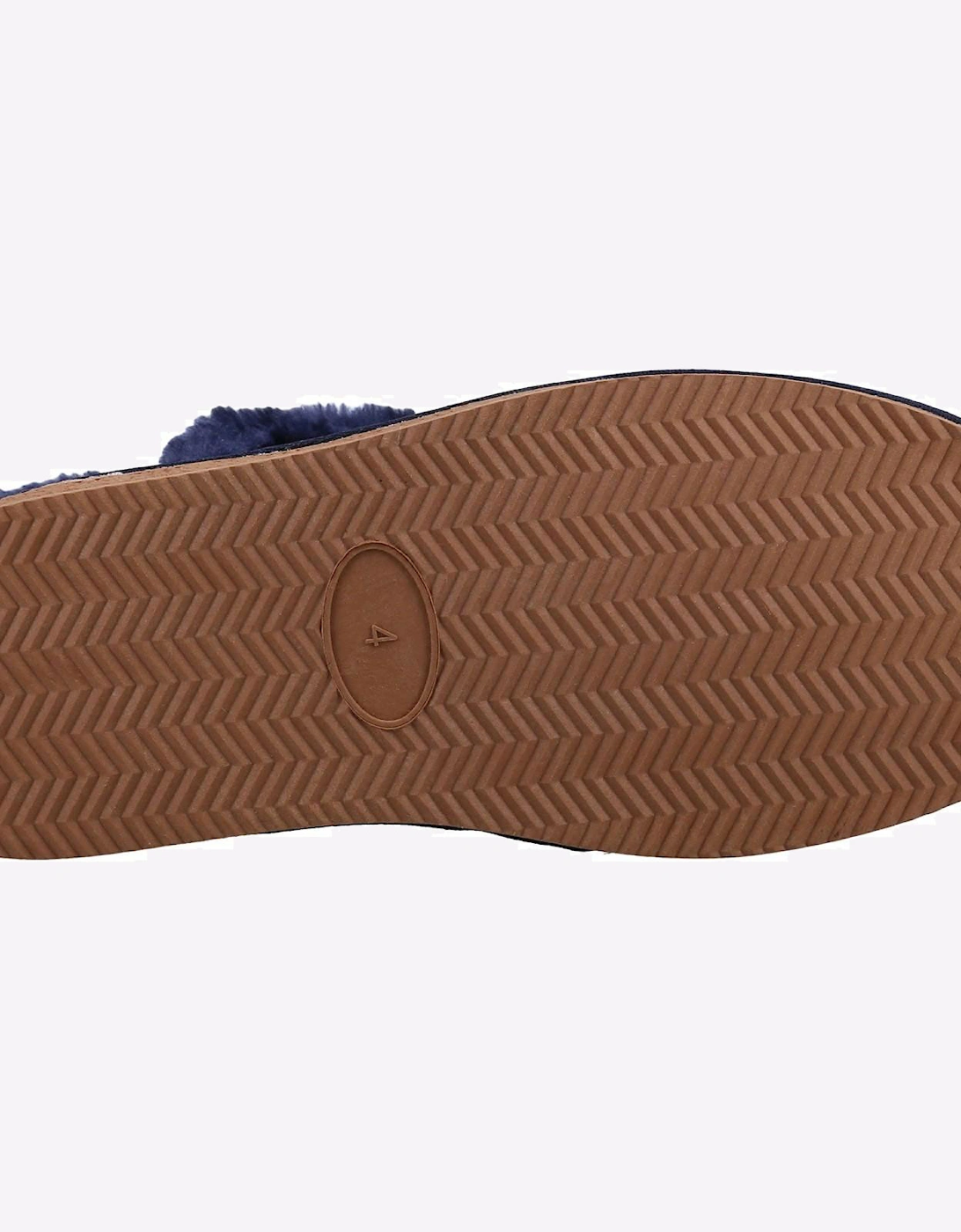 Hush Puppies Ashleigh Memory Foam Womens Slipper Boots Navy