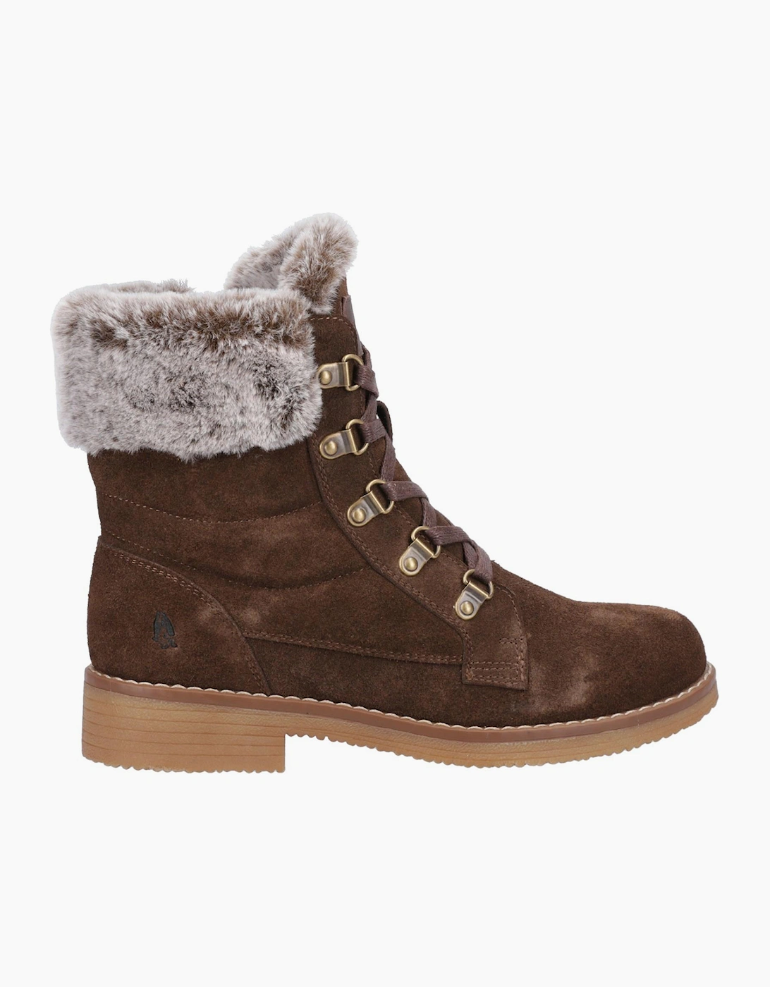 Hush Puppies Women's Hush Puppies Florence Memory Foam Womens Boots Chocolate - Brown