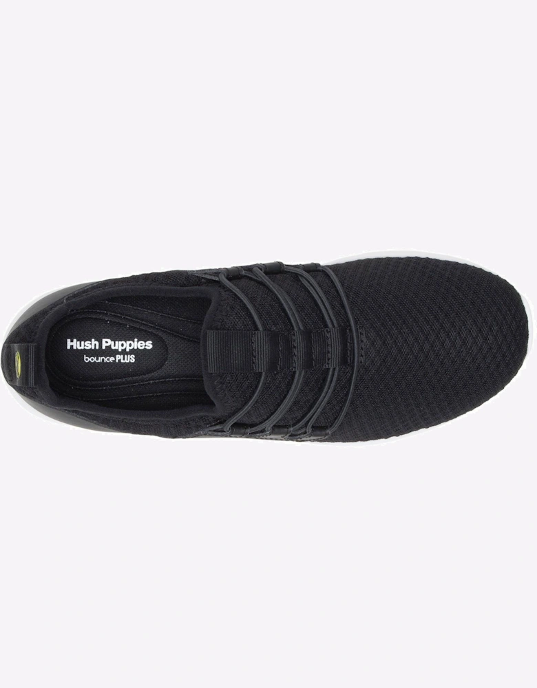 Hush Puppies Good Shoe Trainers Womens Black