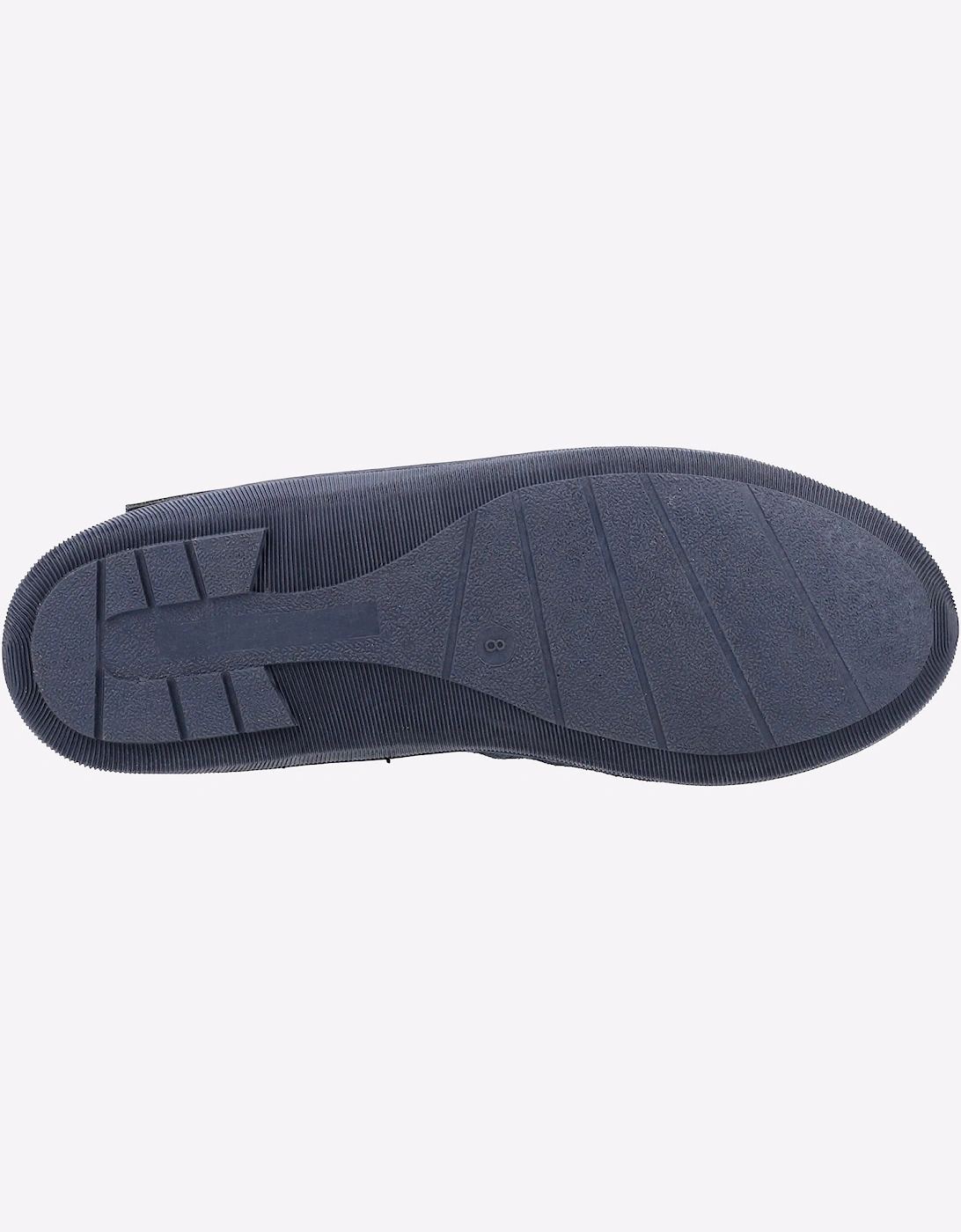 Hush Puppies Ashton Memory Foam Slipper Mens Navy