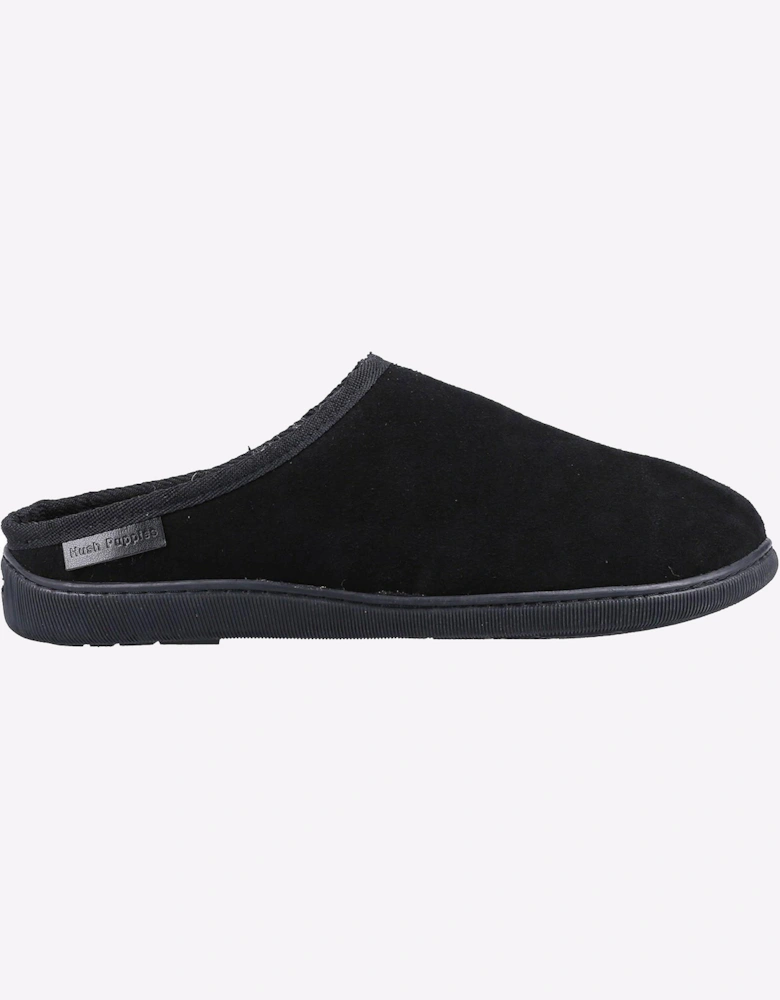 Hush Puppies Ashton Memory Foam Mens Slippers Black