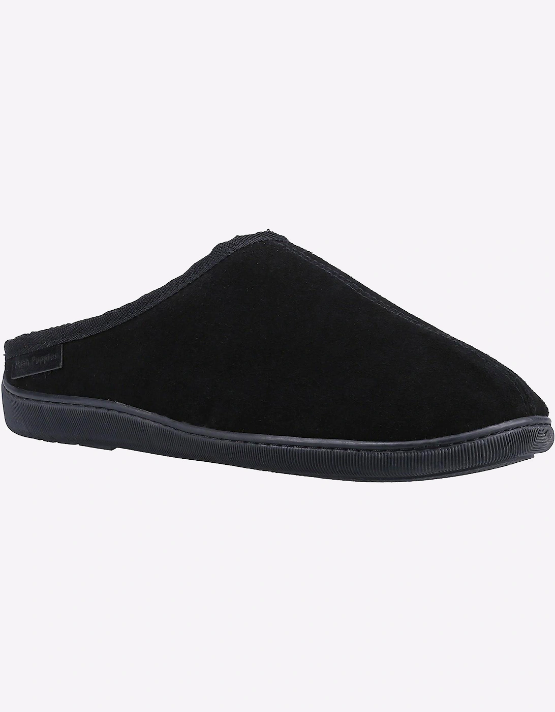 Hush Puppies Ashton Memory Foam Mens Slippers Black